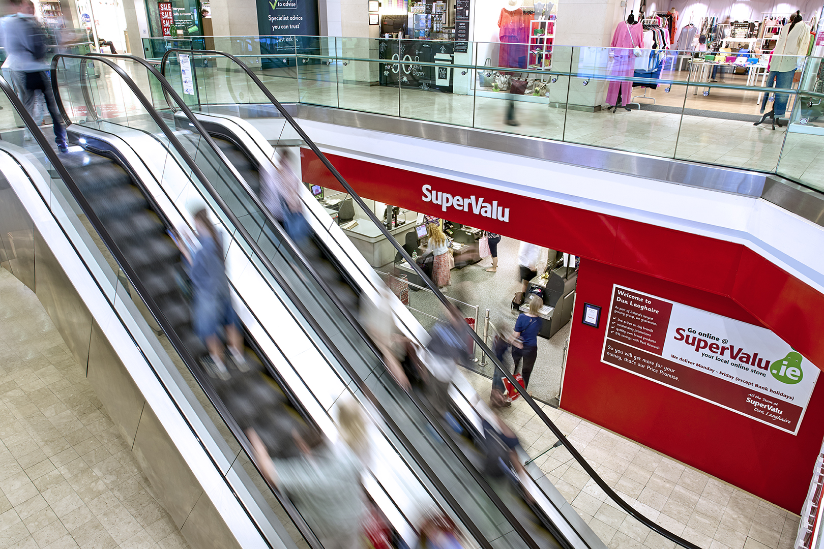 Supervalu store The Dun Laoghaire Centre